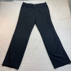 Alberto Pants Mens 50 Black Tom Comfort Fit Ceramica 3130 0039 Stretch Trousers